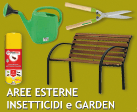 Aree Esterne-Insetticidi e Garden