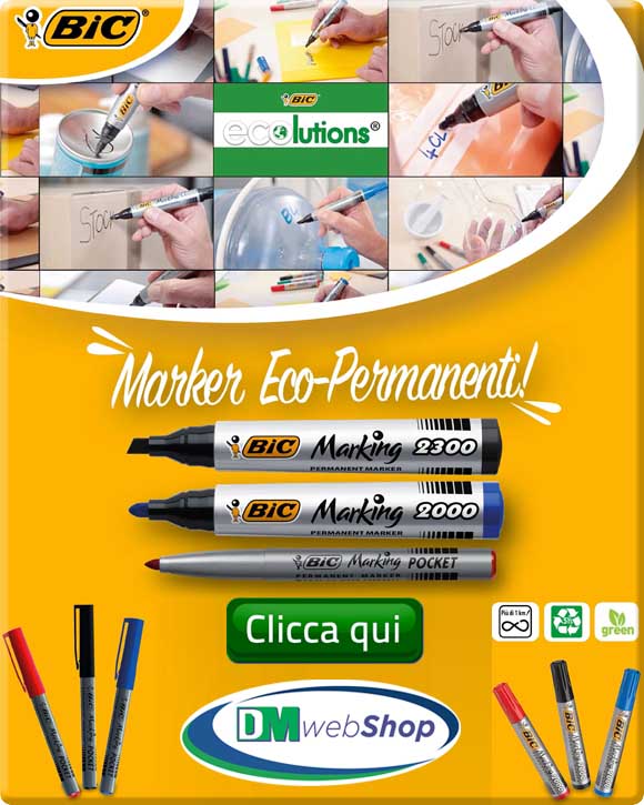Bic Marcatori per ogni superficie