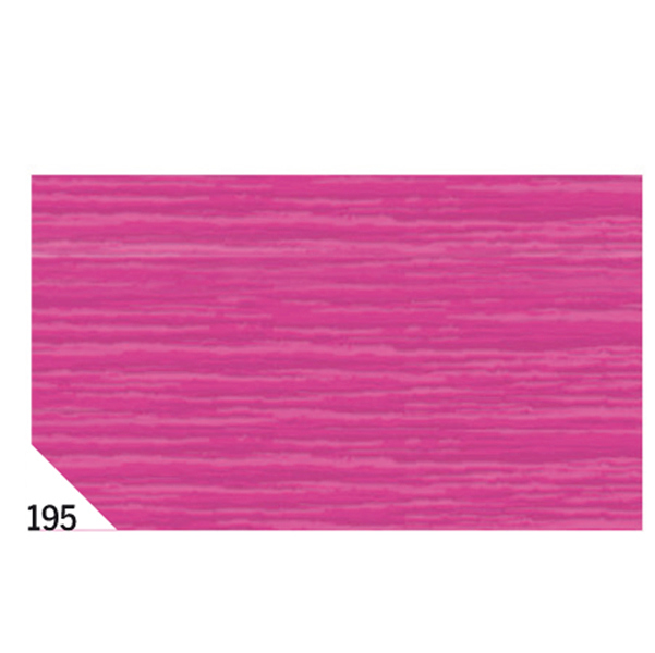 mondial-fete   crespa Rosa Ple in Rotolo 0,5 x 2,5 m 