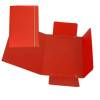 Cartellina con elastico cartone plastificato 3 lembi - 17 x 25 cm - rosso - conf. 10 pezzi - Cart. Garda - CG0040LBXXXAE02 - 37537A - DMwebShop