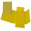 Cartellina con elastico cartone plastificato 3 lembi - 17 x 25 cm - giallo - conf. 10 pezzi - Cart. Garda - CG0040LBXXXAE04 - 37540A - DMwebShop