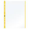 Buste forate con banda colorata Linear buccia - 21 x 29,7 cm - giallo - conf. 10 pezzi - Favorit - 100460029 - 8006779318355 - DMwebShop