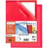 Cartellina a L Poli 150 Color A4 PP buccia pesante rosso - 7450
