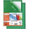 Cartellina a L Poli 150 Color A4 PP buccia pesante verde - 7447