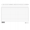 Schede in cartoncino rigate - 15 x 10,5 cm - orizzontale - conf. 100 pezzi - Edipro - E3126BL - 8023328312619 - DMwebShop