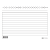 Schede in cartoncino rigate - 15 x 10,5 cm - orizzontale - conf. 100 pezzi - Edipro - E3126BL - 8023328312619 - DMwebShop