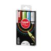 Marcatore a gesso liquido Uni Chalk Marker - punta tonda - 1,8 - 2,5 mm - busta 4 pezzi - Uni Mitsubishi - M PWE5M 4P - 8007404249488 - DMwebShop
