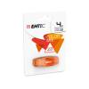 Memoria USB 2.0 - Arancione - 4 Gb - Emtec - ECMMD4GC410 - 3126170110558 - DMwebShop