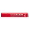 Marcatore permanente Marker punta tonda 2,5 mm rosso - 2347
