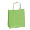 Shopper in carta maniglie cordino - 36 x 12 x 41 cm - verde mela - conf. 25 sacchetti - Mainetti Bags - 073953 - 8029307073953 - DMwebShop