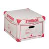 Scatola Storage - con coperchio - 38,5 x 26,4 x 39,7 cm - bianco e rosso - 1603 Esselte Dox - conf. 12 pezzi - King Mec - 00160300 - 8004389022969 - DMwebShop