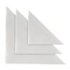 Busta autoadesiva TR 10 triangolare PVC 10 x 10 cm trasparente - 4268 Busta autoadesiva TR 10 triangolare PVC 10 x 10 cm trasparente - 4268