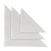 Busta autoadesiva TR 10 triangolare PVC 10 x 10 cm trasparente - 4268