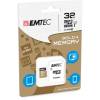 Micro SDHC Class 10 Gold + con Adattatore - 32 Gb - Emtec - ECMSDM32GHC10GP - 3126170142269 - DMwebShop
