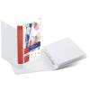 Raccoglitore personalizzabile Stelvio TI 4 anelli a D 25 mm dorso 4 cm 30 x 42 cm libro bianco Sei Rota 36255001 - 8412