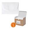 Scatola 100 buste bianche Bristol 7,5 x 11,2 cm - 8447
