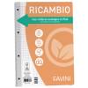 Ricambi con rinforzo ecologico - A4 - 100 gr - 40 fogli - 5 mm - con margine - Favini - A475414 - 8007057237634 - DMwebShop Ricambi con rinforzo ecologico - A4 - 100 gr - 40 fogli - 5 mm - con margine - Favini - A475414 - 8007057237634 - DMwebShop