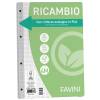 Ricambi con rinforzo ecologico - A4 - 100 gr - 40 fogli - 4 mm - Favini - A474404 - 8007057237658 - DMwebShop