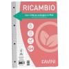 Ricambi con rinforzo ecologico - A4 - 100 gr - 40 fogli - 5 mm - Favini - A475404 - 8007057237672 - DMwebShop