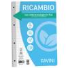 Ricambi con rinforzo ecologico - A4 - 100 gr - 40 fogli - 1 rigo - Favini - A477404 - 8007057237689 - DMwebShop Ricambi con rinforzo ecologico - A4 - 100 gr - 40 fogli - 1 rigo - Favini - A477404 - 8007057237689 - DMwebShop