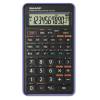 Calcolatrice scientifica - viola - SHAEL501TBVL - Sharp - EL501TBVL VIOLA - 4974019138121 - DMwebShop