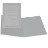 Cartellina semplice con stampa 145 gr 25 x 34 cm grigio cartoncino manilla - 9138