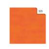 Carta velina - 50 x 70 cm - 20 gr - arancio 320 - busta 26 pezzi - Rex Sadoch - KV106320 - 4005063106405 - DMwebShop