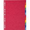 Separatore Forever - 12 tacche - cartoncino riciclato 220 gr - A4 - multicolore - Exacompta - 2012E - 3130630020127 - DMwebShop