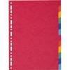 Separatore Forever - 12 tacche - cartoncino riciclato 220 gr - A4 - multicolore - Exacompta - 2012E - 3130630020127 - DMwebShop