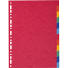 Separatore Forever - 12 tacche - cartoncino riciclato 220 gr - A4 - multicolore - Exacompta - 2012E - 3130630020127 - DMwebShop