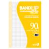 Blocco collato BandUp - fori rinforzati - A4 - quadretto 5 mm - 40 fogli - 90 gr - conf. 10 pezzi - BM - 0106433 - 8008234064333 - DMwebShop