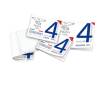 Blocco 4,240 x 330 mm 4 angoli 20 fogli 200 gr liscio - 9789