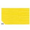 Carta crespa 50 x 250 cm 48 gr m2 giallo 570 confezione 10 rotoli - 9719 Carta crespa 50 x 250 cm 48 gr m2 giallo 570 confezione 10 rotoli - 9719