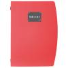 PortaMenu Rio 1 inserto doppio incluso A4,24 x 34 cm rosso - 9575