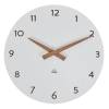 Orologio da parete HorMilena diametro 30 cm bianco legno - 3614
