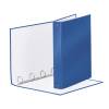 Raccoglitore Meeting 22 x 30 cm 4 anelli tondi 30 mm dorso 4 cm PP blu metallizzato - 9620