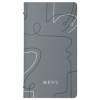 Portamenu' linea Linee - 18 x 31,6 cm - Grigio tortora - conf. 3 pezzi - Stilcasa - F360081 - 8033630026050 - DMwebShop