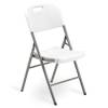 Sedia pieghevole - in HDPE - bianco - conf. 4 pezzi - Garden Friend - S1714186 - 8023755050375 - DMwebShop