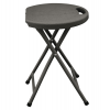 Sgabello pieghevole - in HDPE - noce - Garden Friend - S1714197 - 8023755053420 - DMwebShop