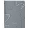 PortaMenu linea Linee A4,24,6x31,6 cm grigio - 24955