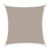 Tenda a vela quadrata ombreggiante 3 x 3 mt PL tortora - 24992