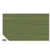 Carta crespa 50 x 250 cm 48 gr m2 verde oliva 480 confezione 10 rotoli - 11196