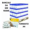 Carta bianca A4 80 grammi risma 500 fogli Starline