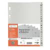 Separatore alfabetico A-Z Record R - PPL - 15 x 21 cm - A5 - grigio - Sei Rota - 581500 - 8004972270029 - DMwebShop