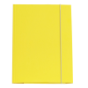 Cartellina con elastico - cartone plastificato 3 lembi - 25 x 34 cm - giallo - conf. 10 pezzi - Cart. Garda - CG0032LBXXXAE04 - 8001182007117 - DMwebShop