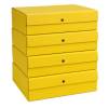 Scatola progetto - dorso 8 cm - giallo - conf. 5 pezzi - Starline - OD1908VDXXXAC04 - 8025133017253 - DMwebShop