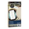 Busta Special Events metal sabbia - 110 x 220 mm - 120 gr - conf. 10 buste - Favini - A57N154 - 8007057748383 - DMwebShop