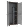 Armadio JWood 368,2 ante 68 x 37,5 x 170 cm PPL effetto legno grigio tortora - 19094 Armadio JWood 368,2 ante 68 x 37,5 x 170 cm PPL effetto legno grigio tortora - 19094