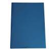 Cartella con elastico angolare 70 x 100 cm dorso variabile blu cartoncino plastificato - 1035