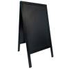 Lavagna Sandwich cavalletto nero 69 x 125 cm - 13473